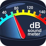 sound meter in decibels android application logo